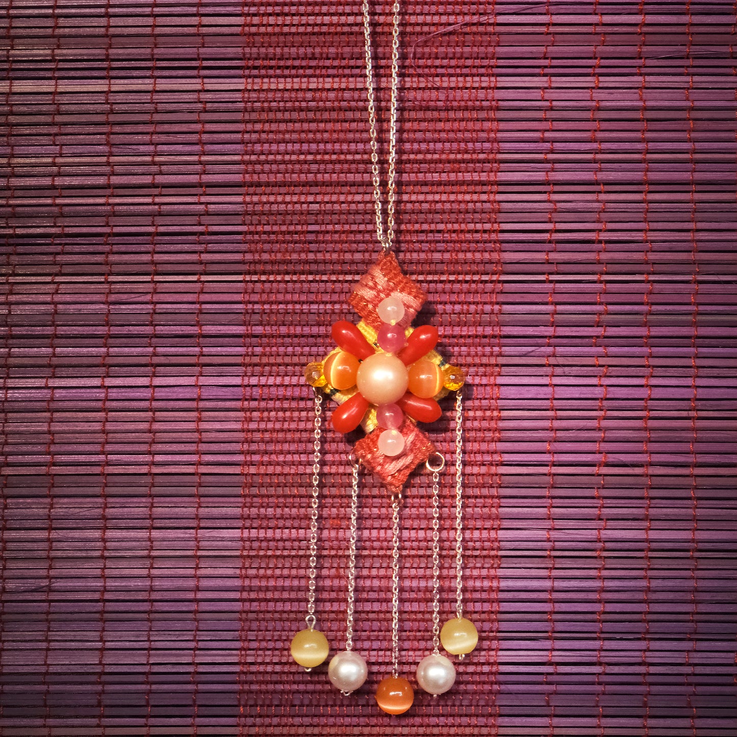 theMay | Chrul Kâl Collection | Vòng cổ thổ cẩm Ba-na dệt tay Đào