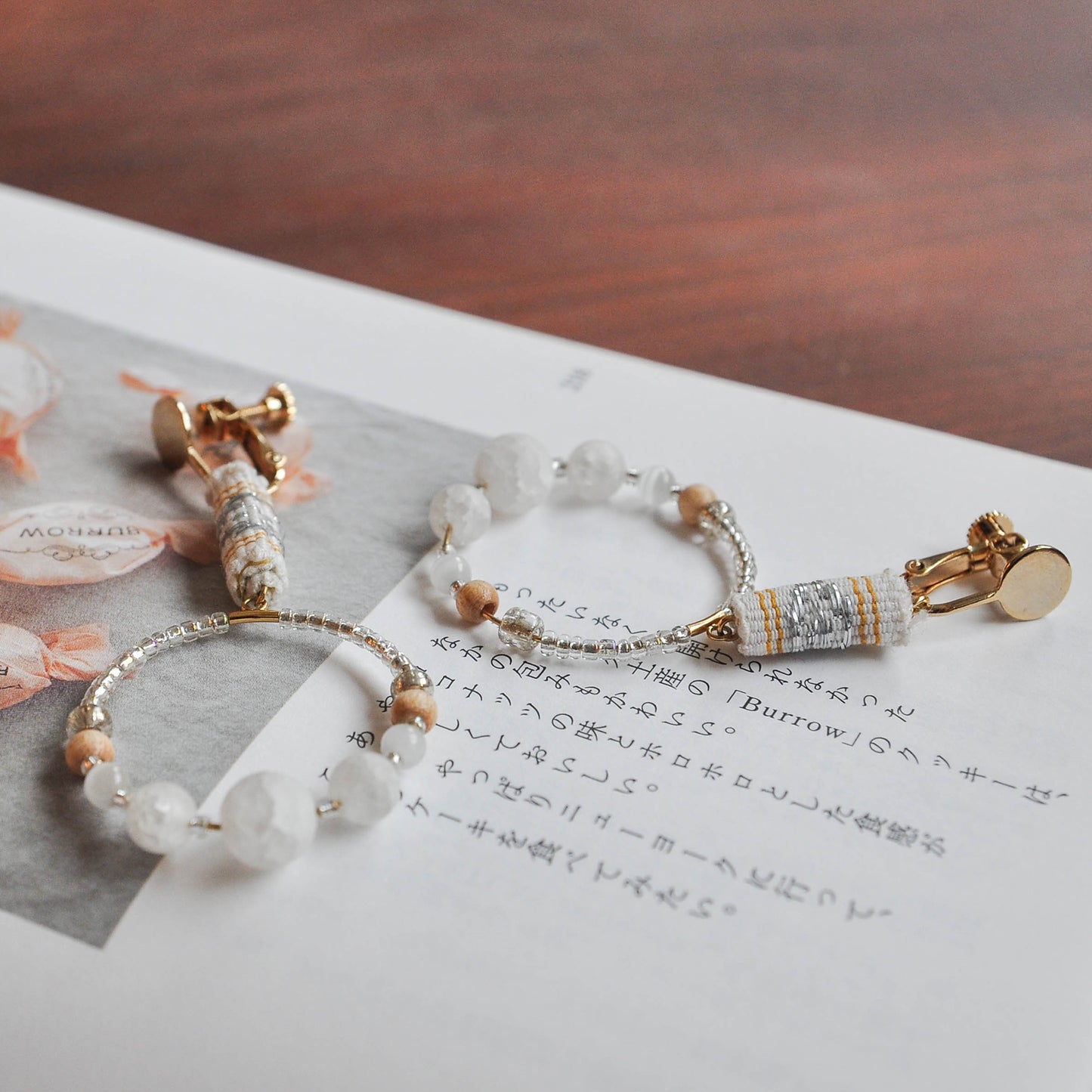 theMay | Ariya Bilan Collection | Hoa tai thổ cẩm Chăm Terra