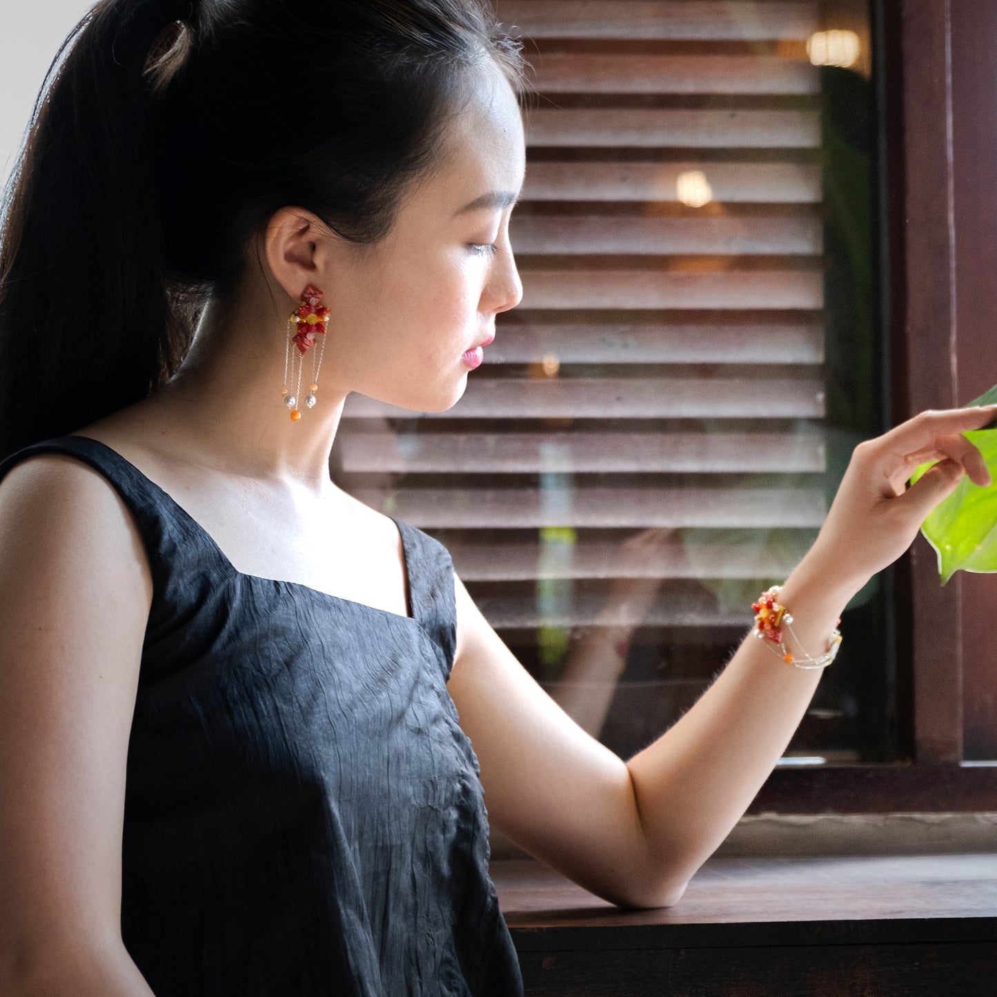 theMay | Chrul Kâl Collection | Bộ phụ kiện thổ cẩm Ba-na dệt tay Đào