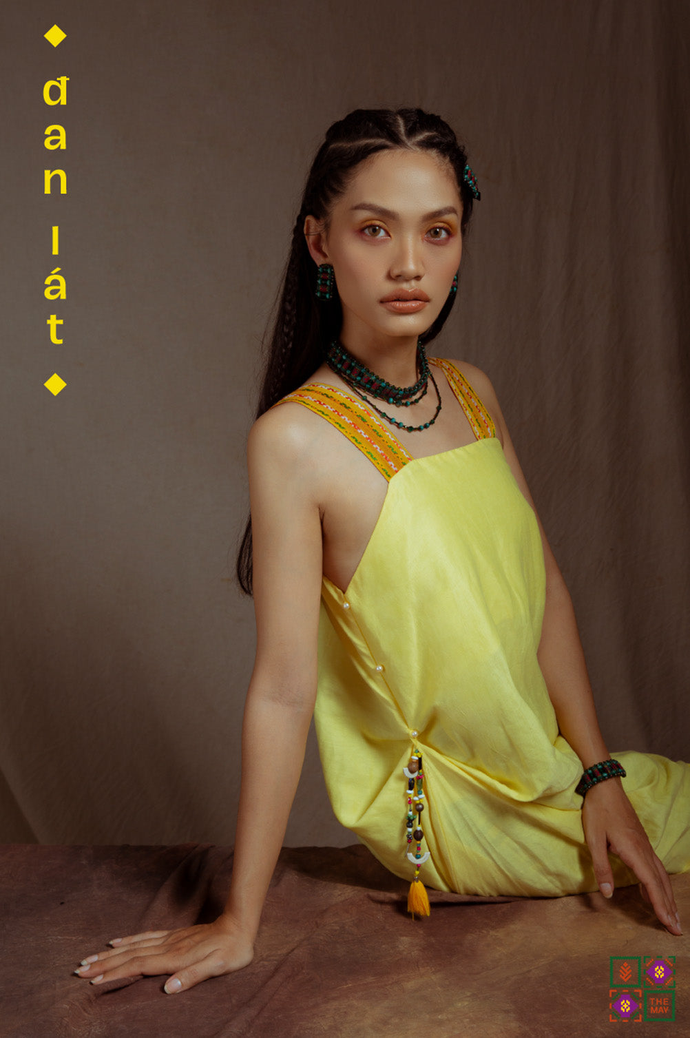 theMay | Sunshine & Moonlight Collection | Bộ phụ kiện thổ cẩm Ba-na dệt tay Đan Lát