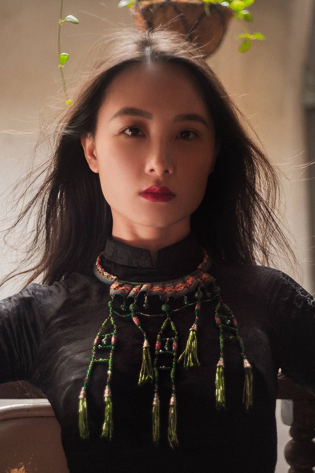 theMay | Sunshine & Moonlight Collection | Bộ phụ kiện thổ cẩm Ba-na dệt tay Gieo Mạ