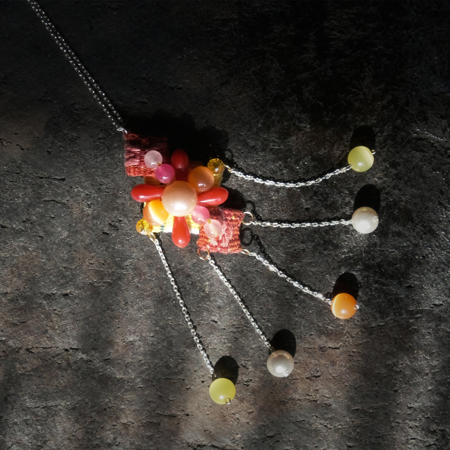 theMay | Chrul Kâl Collection | Vòng cổ thổ cẩm Ba-na dệt tay Đào