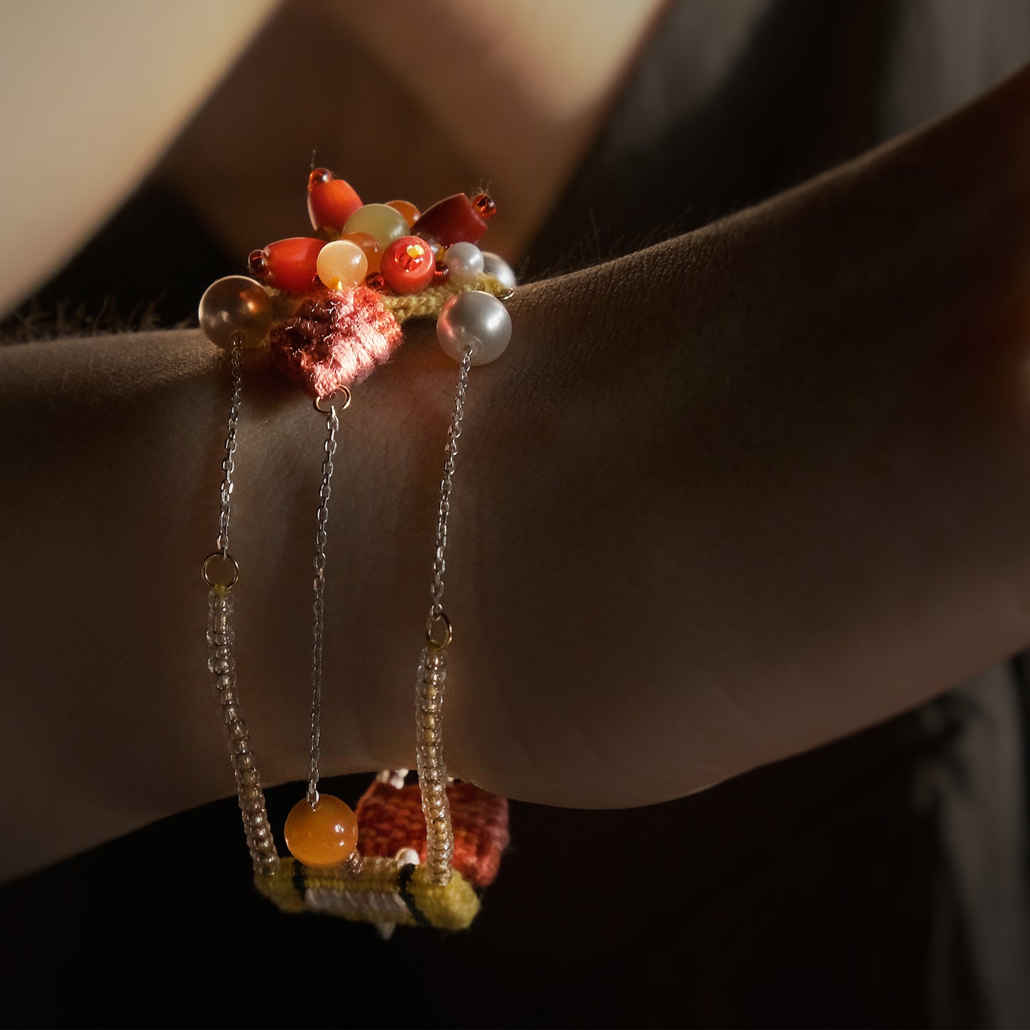 theMay | Chrul Kâl Collection | Vòng tay thổ cẩm Ba-na dệt tay Đào