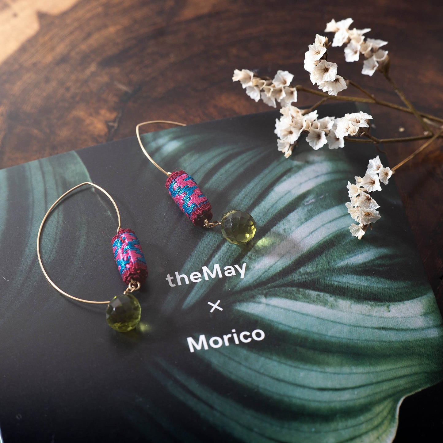 theMay | Ariya Bilan Collection | Hoa tai thổ cẩm Chăm Igcay