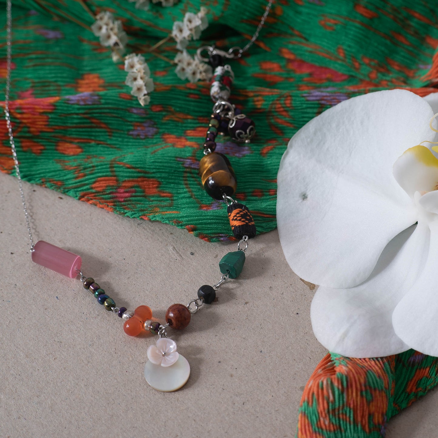 theMay | Ariya Bilan Collection | Vòng cổ thổ cẩm Chăm Her