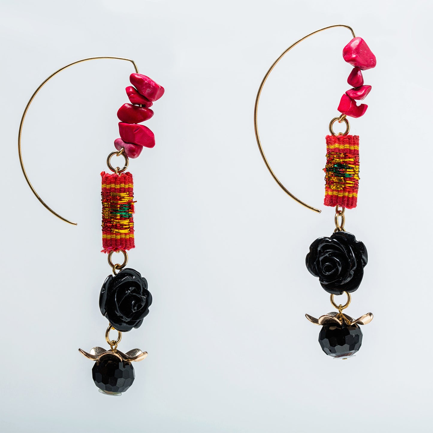 theMay | Root Collection | Hoa tai thổ cẩm Chăm Firewook