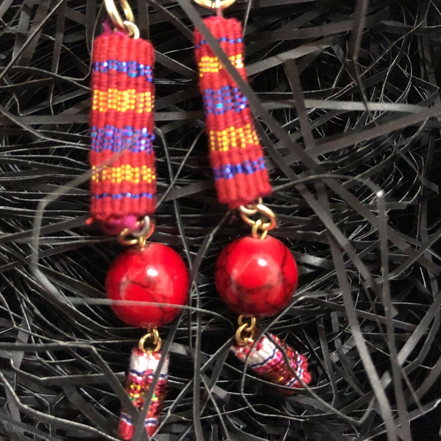 theMay | Root Collection | Hoa tai thổ cẩm Chăm Balloon 1