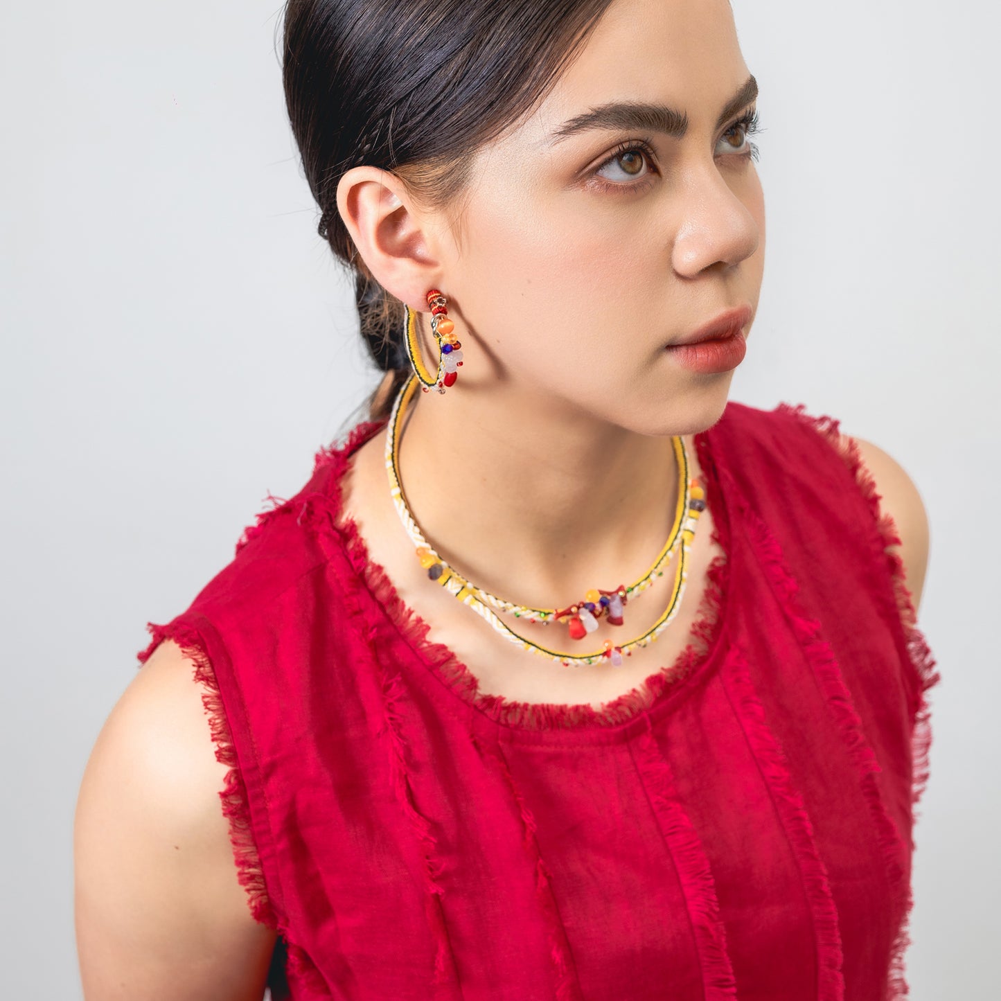 theMay | Chrul Kâl Collection | Bộ phụ kiện thổ cẩm Ba-na dệt tay Mai