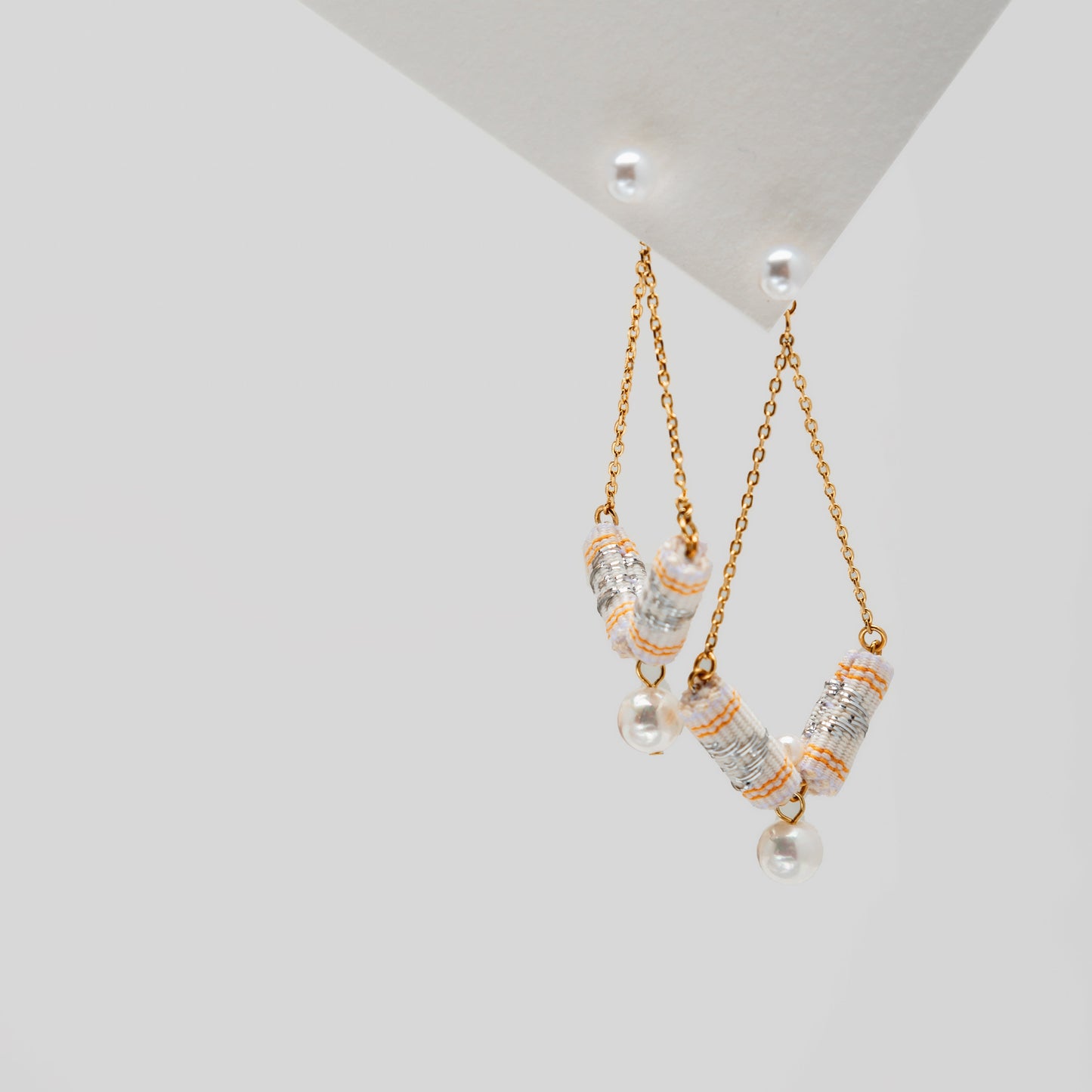 theMay | Biển Cả Collection | Hoa tai thổ cẩm Chăm dệt tay Cát
