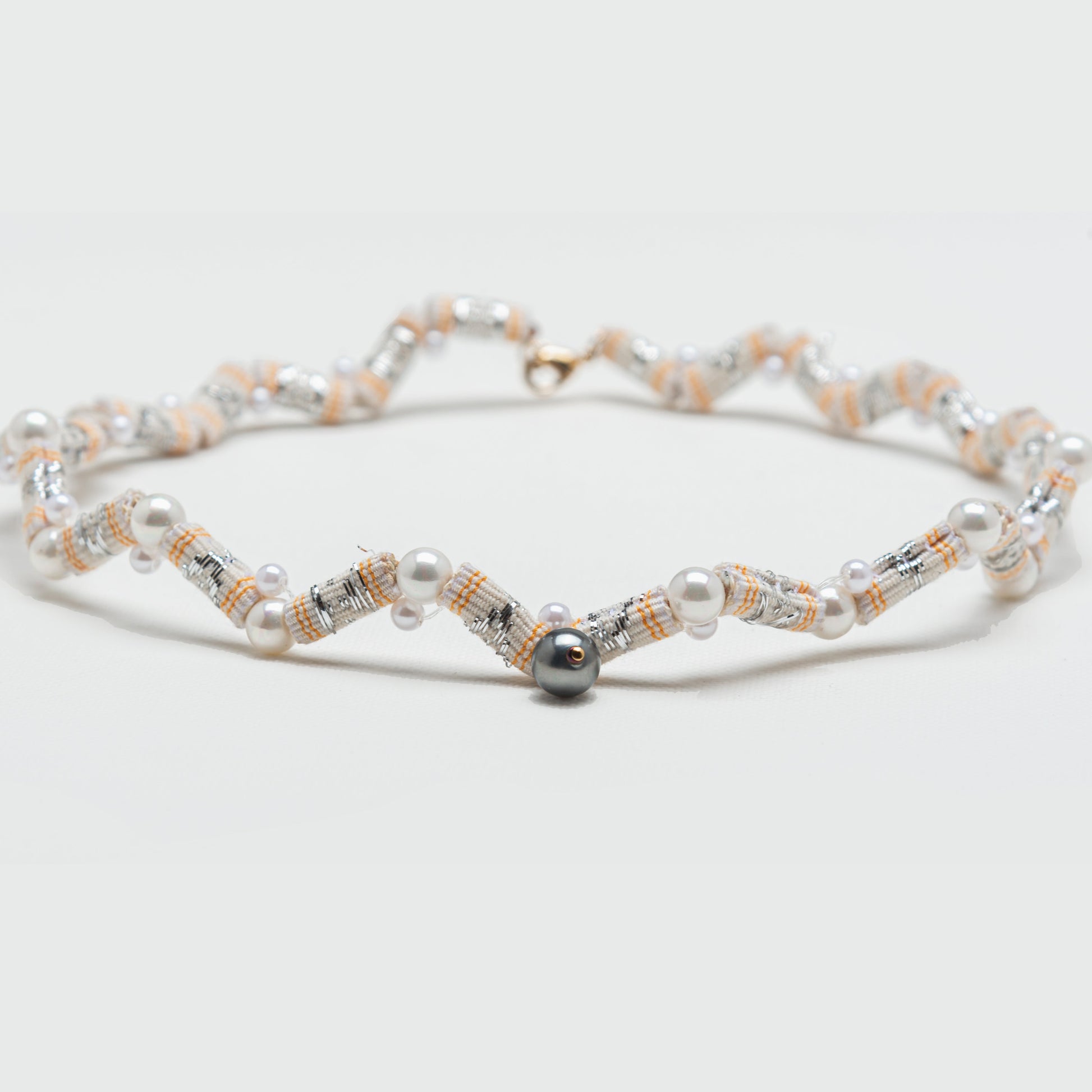 theMay | Biển Cả Collection | Vòng cổ thổ cẩm Chăm dệt tay Cát