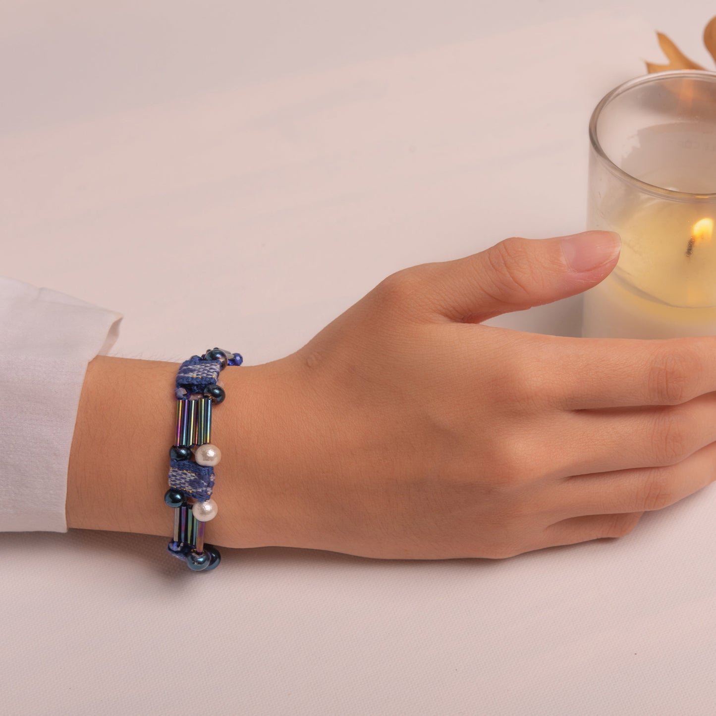 theMay | Biển Cả Collection | Vòng tay thổ cẩm Ba-na dệt tay Đại Dương