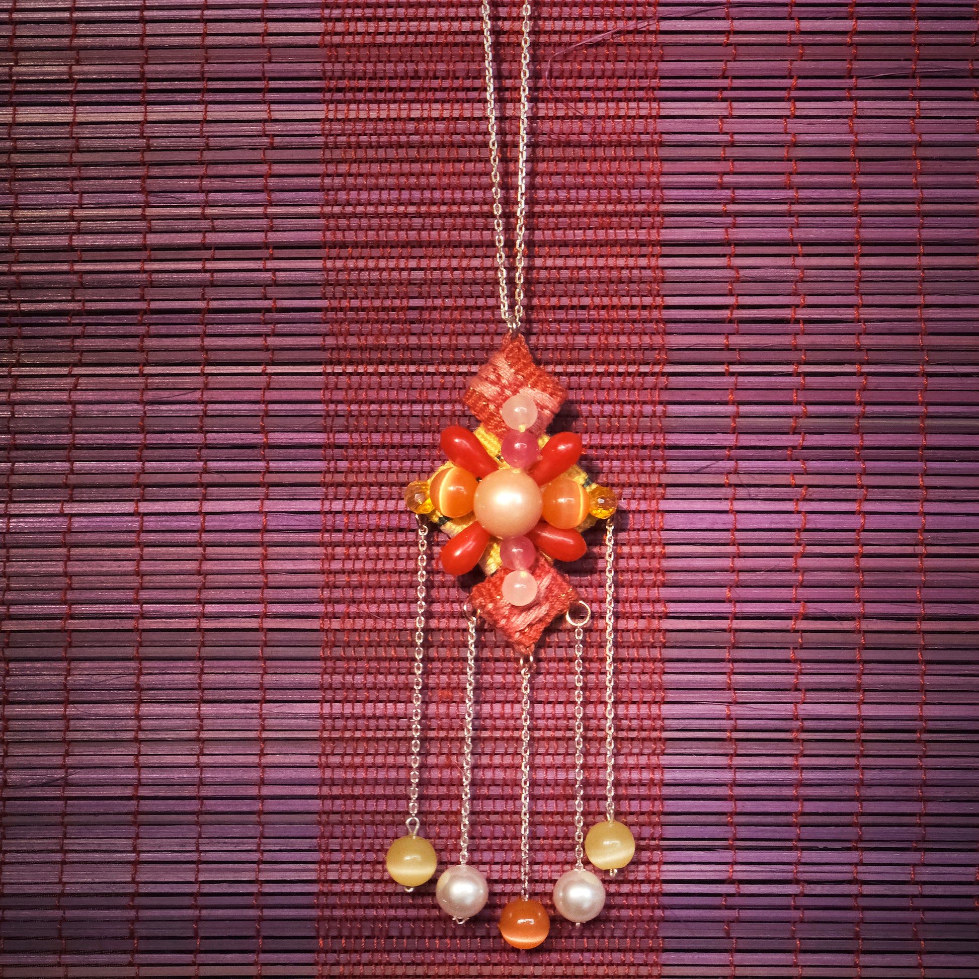 theMay | Chrul Kâl Collection | Vòng cổ thổ cẩm Ba-na dệt tay Đào