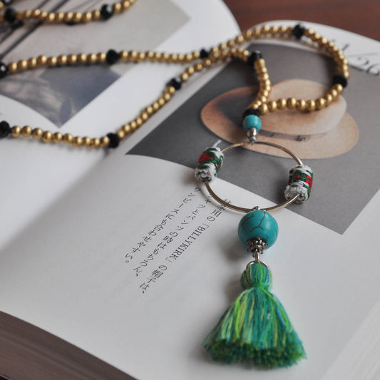 theMay | Ariya Bilan Collection | Vòng cổ thổ cẩm Chăm Tree