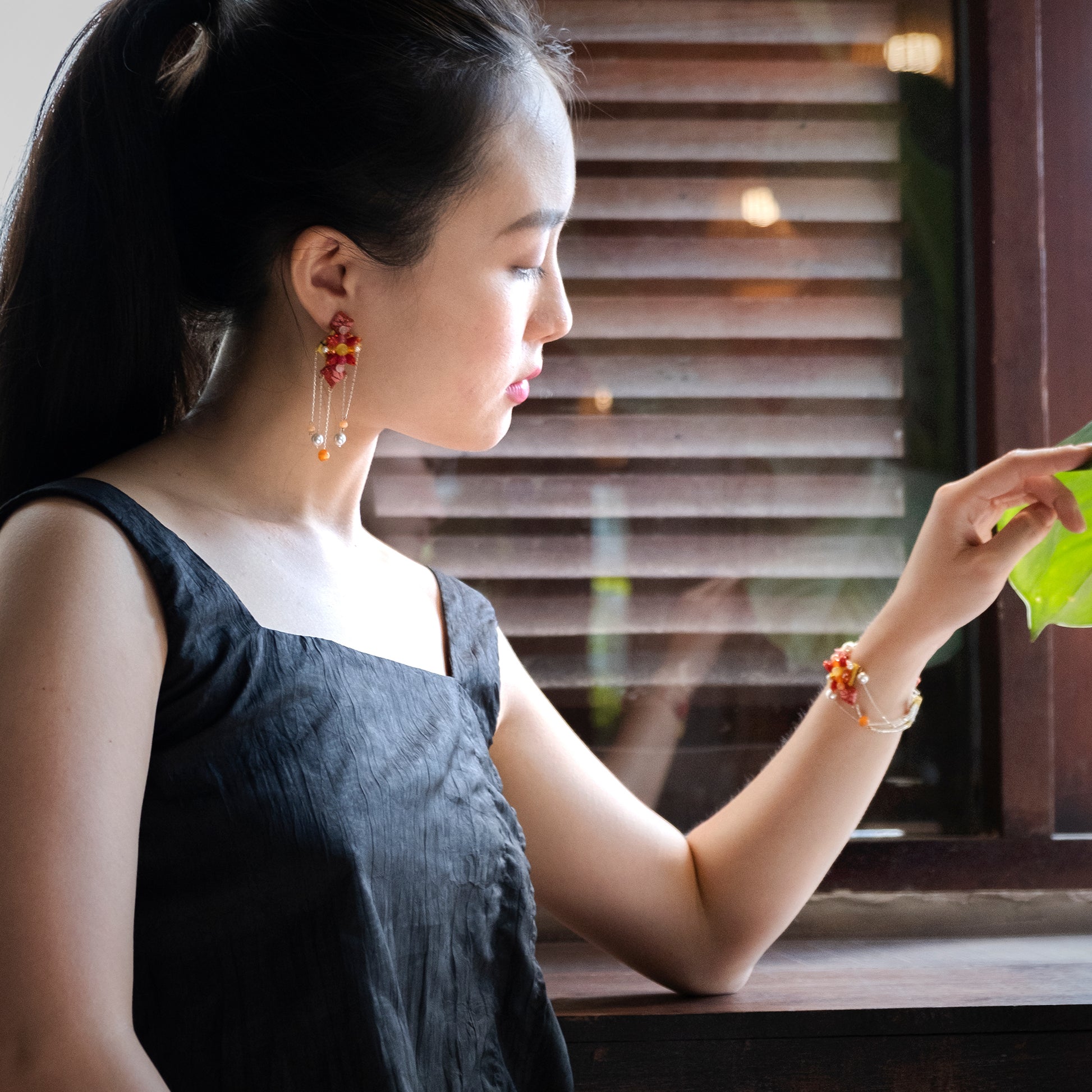 theMay | Chrul Kâl Collection | Bộ phụ kiện thổ cẩm Ba-na dệt tay Đào