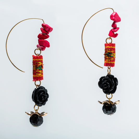 theMay | Root Collection | Hoa tai thổ cẩm Chăm Firewook