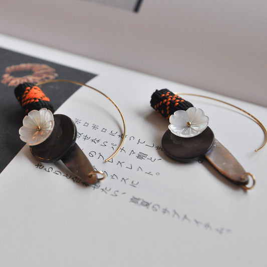 theMay | Ariya Bilan Collection | Hoa tai thổ cẩm Chăm Anemone