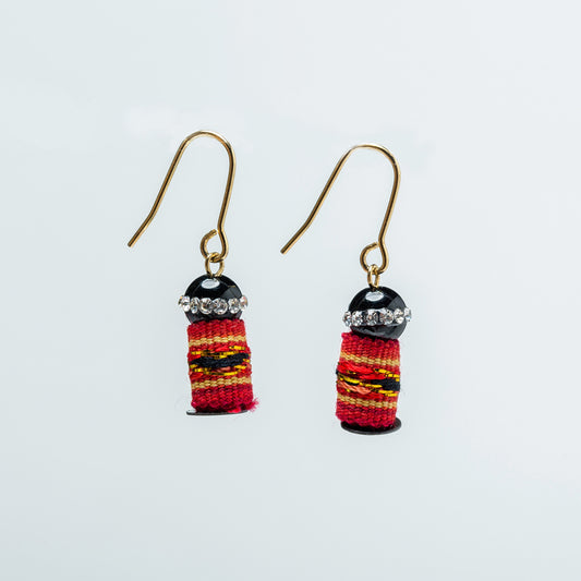 theMay | Root Collection | Hoa tai thổ cẩm Chăm Bee