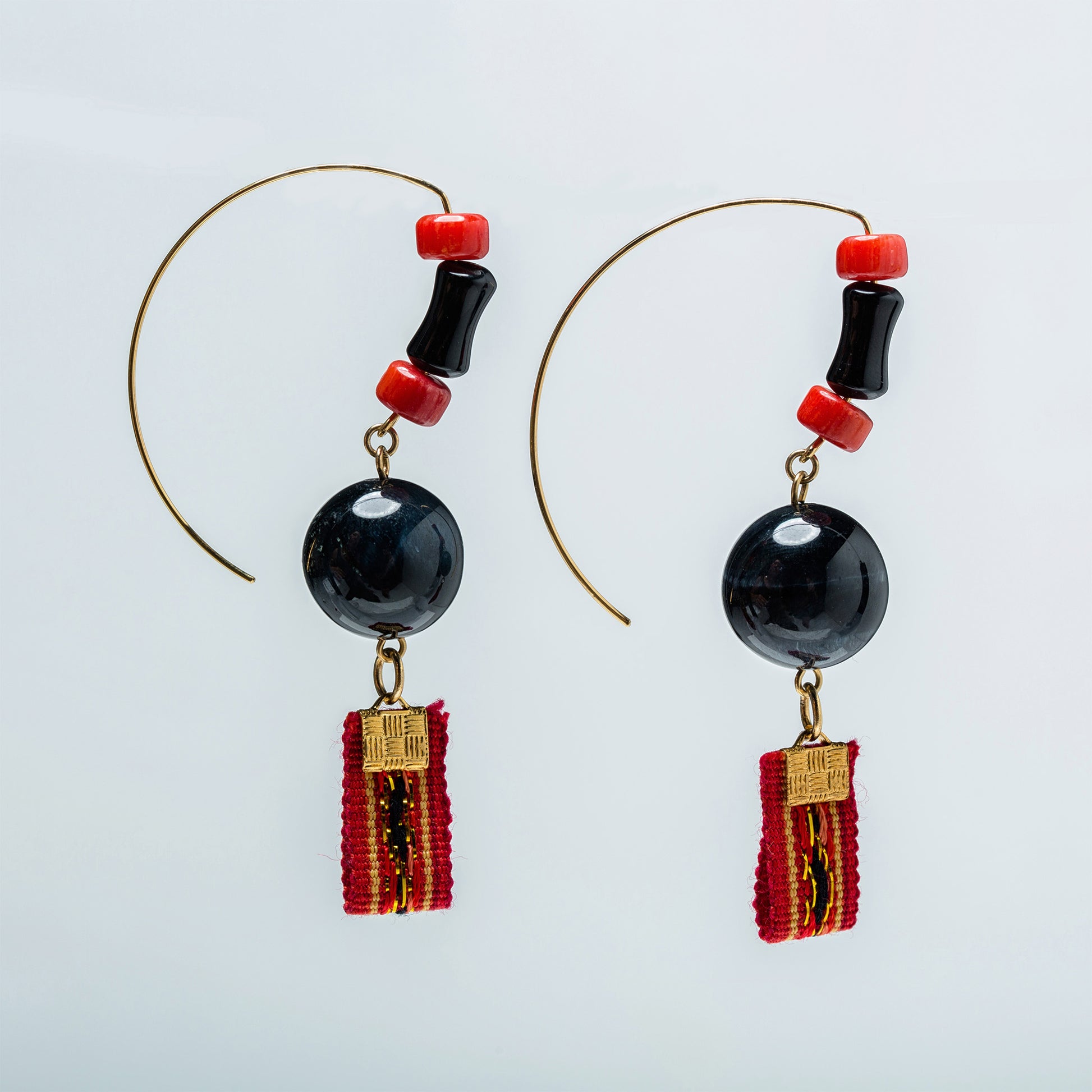 theMay | Root Collection | Hoa tai thổ cẩm Chăm Ashes