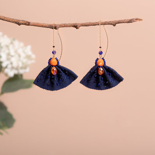 theMay | Tết Special Collection | Hoa tai thổ cẩm Chăm dệt tay Vạn Phúc